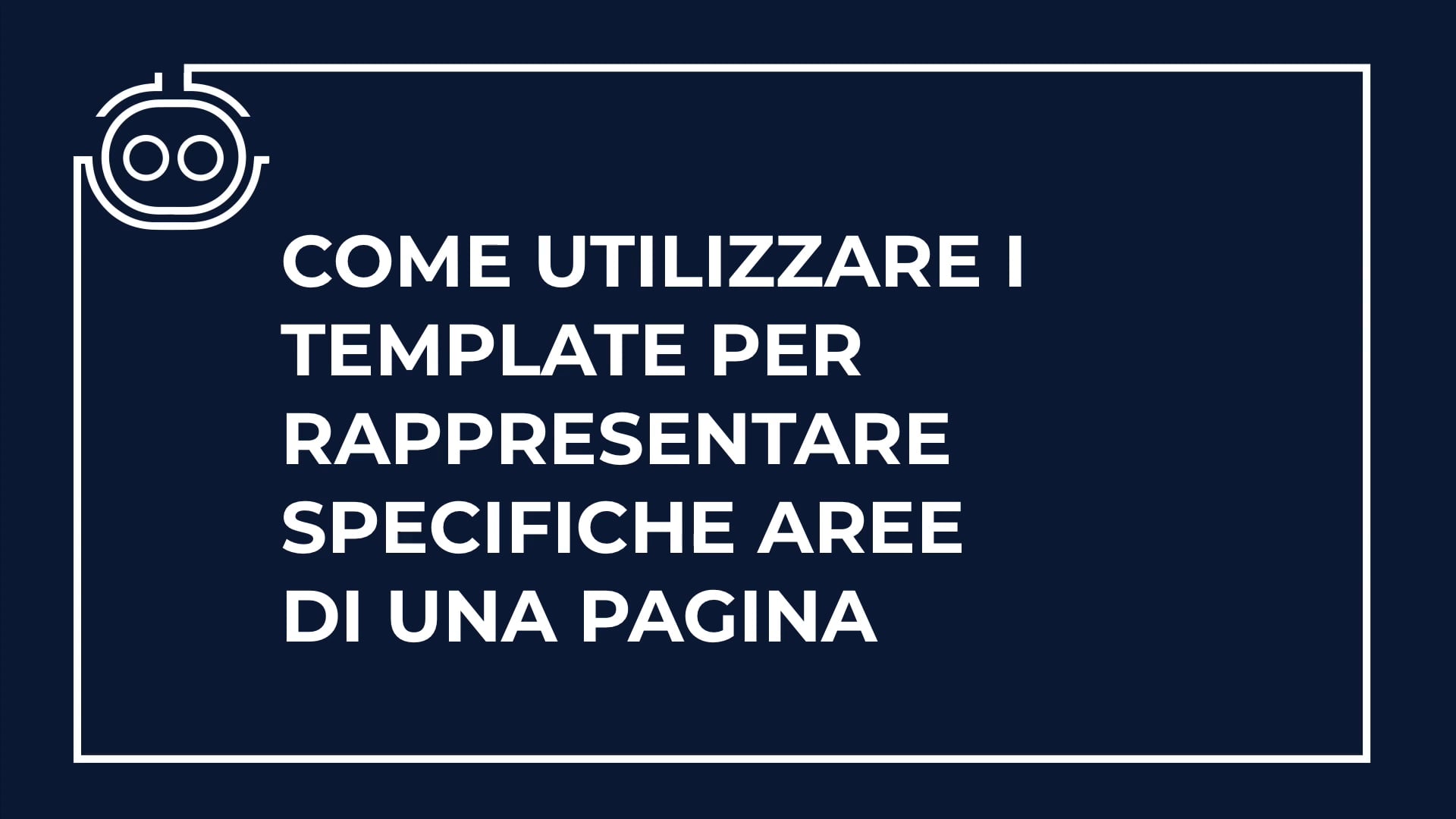 I dati di un record in un template