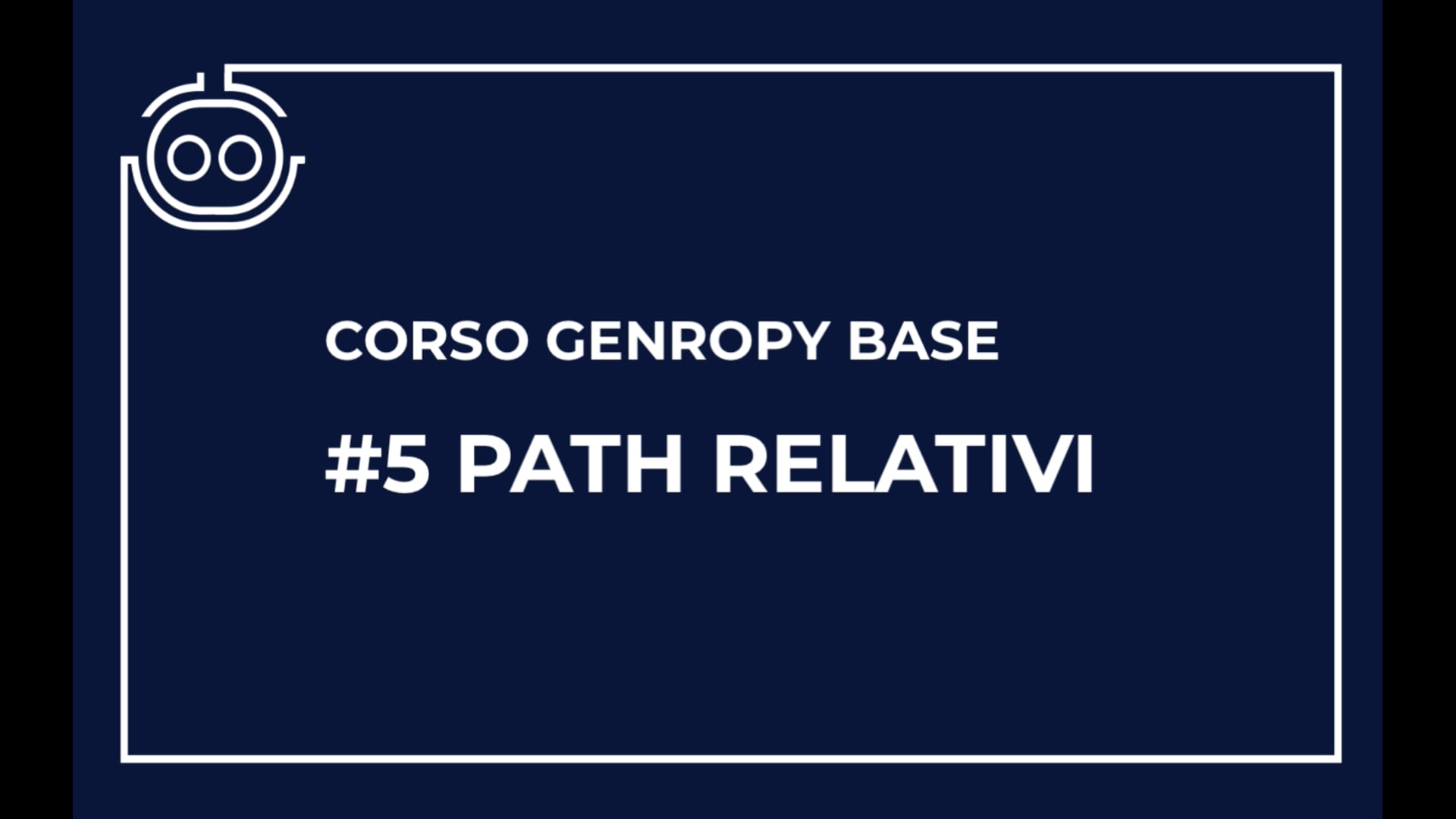 I path relativi
