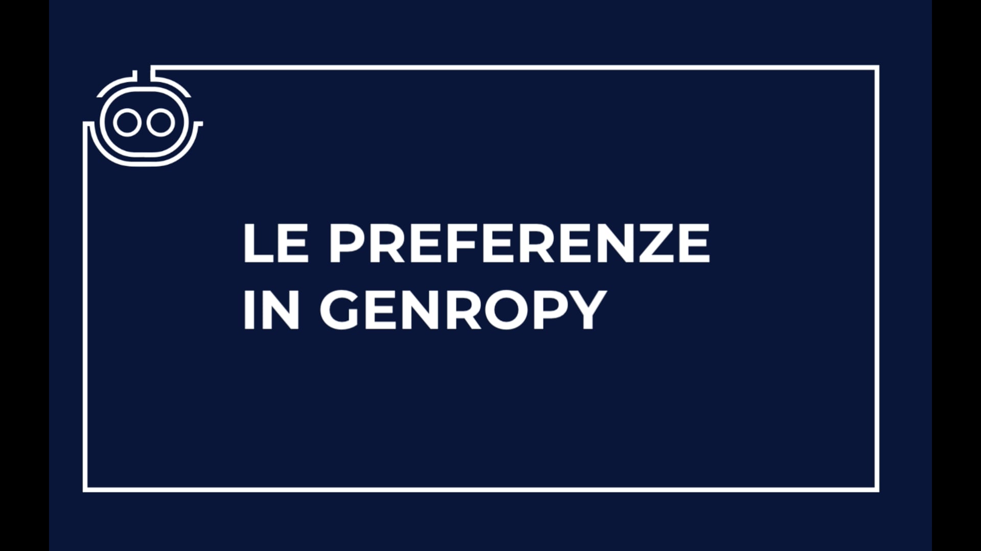 Le preferenze